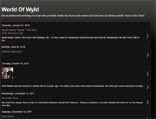 Tablet Screenshot of markwyld.blogspot.com