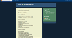 Desktop Screenshot of clubdehockeyvistalba.blogspot.com