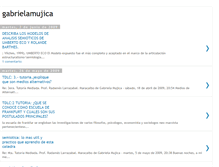 Tablet Screenshot of gabrielamujica.blogspot.com