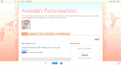 Desktop Screenshot of amandaspurse-onalities.blogspot.com