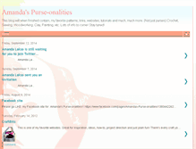 Tablet Screenshot of amandaspurse-onalities.blogspot.com
