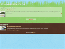 Tablet Screenshot of meioambienteeoutros.blogspot.com