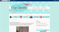 Desktop Screenshot of cozycupcakes.blogspot.com