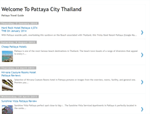 Tablet Screenshot of cheappattayahotels.blogspot.com