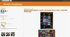 Desktop Screenshot of kristakreations.blogspot.com