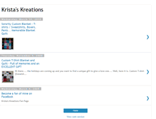 Tablet Screenshot of kristakreations.blogspot.com
