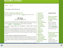 Tablet Screenshot of moneybhai-investors.blogspot.com