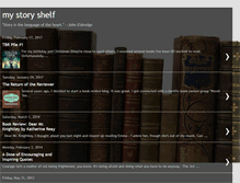 Tablet Screenshot of mystoryshelf.blogspot.com