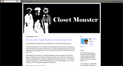 Desktop Screenshot of closetmunster.blogspot.com