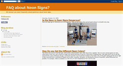 Desktop Screenshot of neonsigninfo.blogspot.com