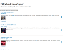 Tablet Screenshot of neonsigninfo.blogspot.com