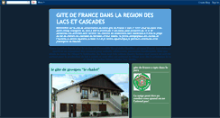 Desktop Screenshot of gite-jura-chalain.blogspot.com