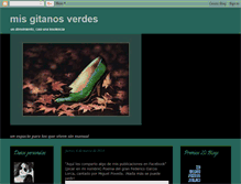 Tablet Screenshot of gitanosverdes.blogspot.com