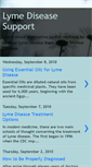 Mobile Screenshot of lymediseasesupport.blogspot.com
