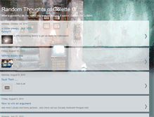 Tablet Screenshot of coletteg.blogspot.com