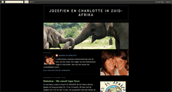 Desktop Screenshot of jozefienencharlotteinzuid-afrika.blogspot.com