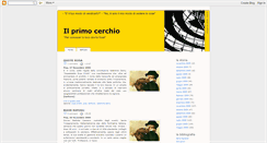 Desktop Screenshot of ilprimocerchio.blogspot.com