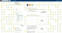 Desktop Screenshot of conniscreations.blogspot.com