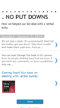 Mobile Screenshot of noputdowns.blogspot.com