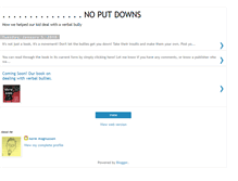 Tablet Screenshot of noputdowns.blogspot.com