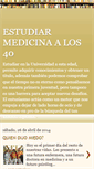 Mobile Screenshot of estudiarmedicinaalos40.blogspot.com