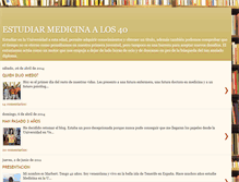 Tablet Screenshot of estudiarmedicinaalos40.blogspot.com