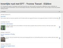 Tablet Screenshot of innerlijke-rust-met-eft.blogspot.com