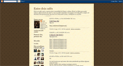 Desktop Screenshot of entredoiscafes.blogspot.com