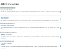 Tablet Screenshot of activeinteraction.blogspot.com