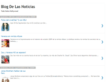 Tablet Screenshot of blogde-lasnoticias.blogspot.com