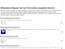 Tablet Screenshot of bibliotecadesanfernando.blogspot.com