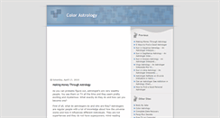 Desktop Screenshot of colorastrology.blogspot.com