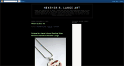 Desktop Screenshot of heather-lange.blogspot.com