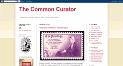 Desktop Screenshot of commoncurator.blogspot.com