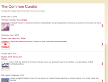 Tablet Screenshot of commoncurator.blogspot.com