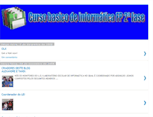 Tablet Screenshot of cursodeinformaticafpfase2.blogspot.com