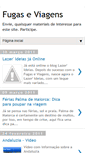 Mobile Screenshot of fugaseviagens.blogspot.com