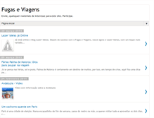 Tablet Screenshot of fugaseviagens.blogspot.com