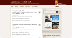 Desktop Screenshot of llanrhystud-football-club.blogspot.com