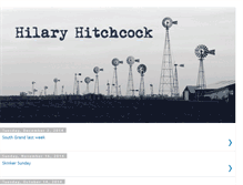 Tablet Screenshot of hilary-hitchcock.blogspot.com