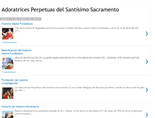 Tablet Screenshot of adoratricesperpetuasdelstmosacramento.blogspot.com