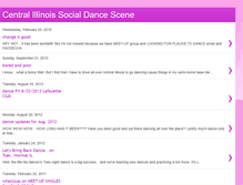 Tablet Screenshot of centralillinois4dancing.blogspot.com