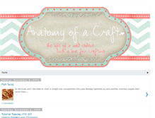 Tablet Screenshot of anatomyofacraft.blogspot.com