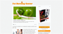 Desktop Screenshot of fatburningcenter.blogspot.com