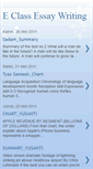 Mobile Screenshot of essaywritingofe-class.blogspot.com