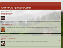 Tablet Screenshot of junctioncitynews.blogspot.com