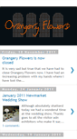 Mobile Screenshot of orangery-flowers.blogspot.com