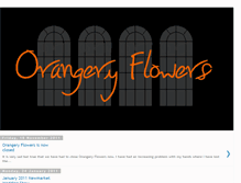 Tablet Screenshot of orangery-flowers.blogspot.com