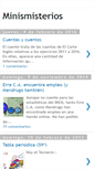 Mobile Screenshot of minismisterios.blogspot.com