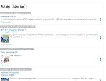 Tablet Screenshot of minismisterios.blogspot.com